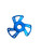 Polaris P22 Lightweight Billet Clutch Cover Anodized Blue