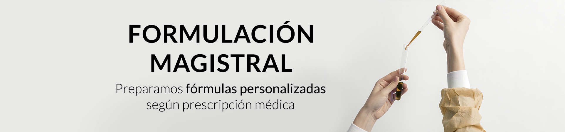 Formulación magistral en Farmacia Mirna Hernández en A Coruña