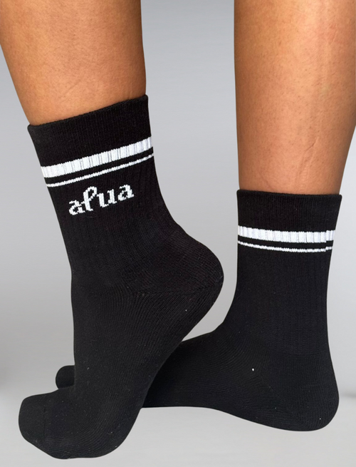 Black Quarter Length Alua Sock Black Quarter Length Alua Sock