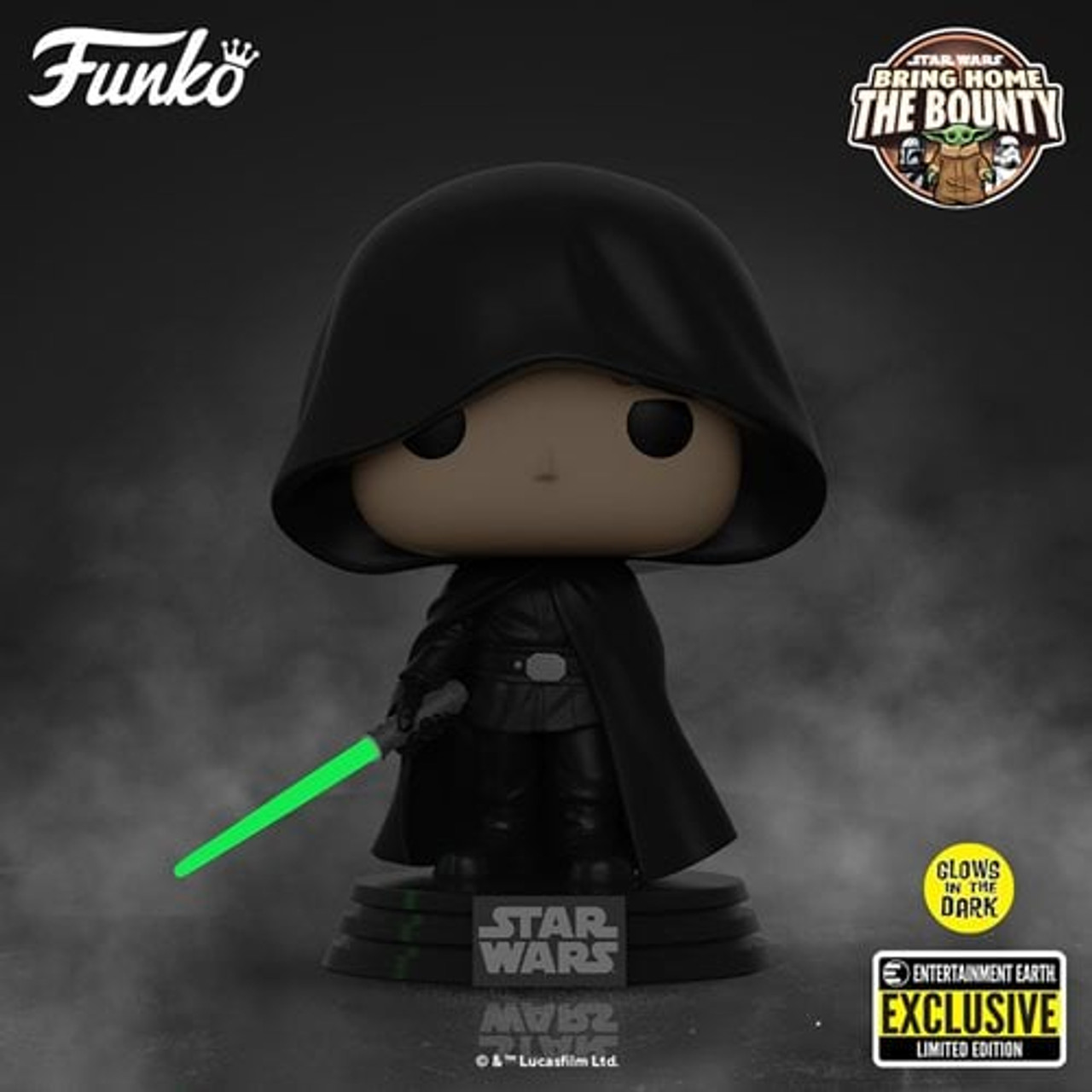 Star Wars: The Mandalorian Luke Glow-in-the-Dark Pop! Vinyl Figure