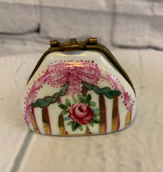 Limoges Miniature Trinket Box