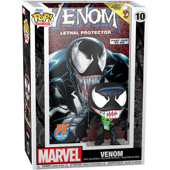 Marvel Venom Pop! Lethal Protector Comic Cover Figure - PX