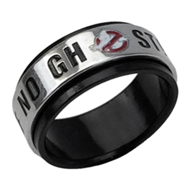 Ghostbusters No Ghosts Spinner Ring