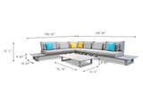5-Pc Cannes Sofa Sectional Set