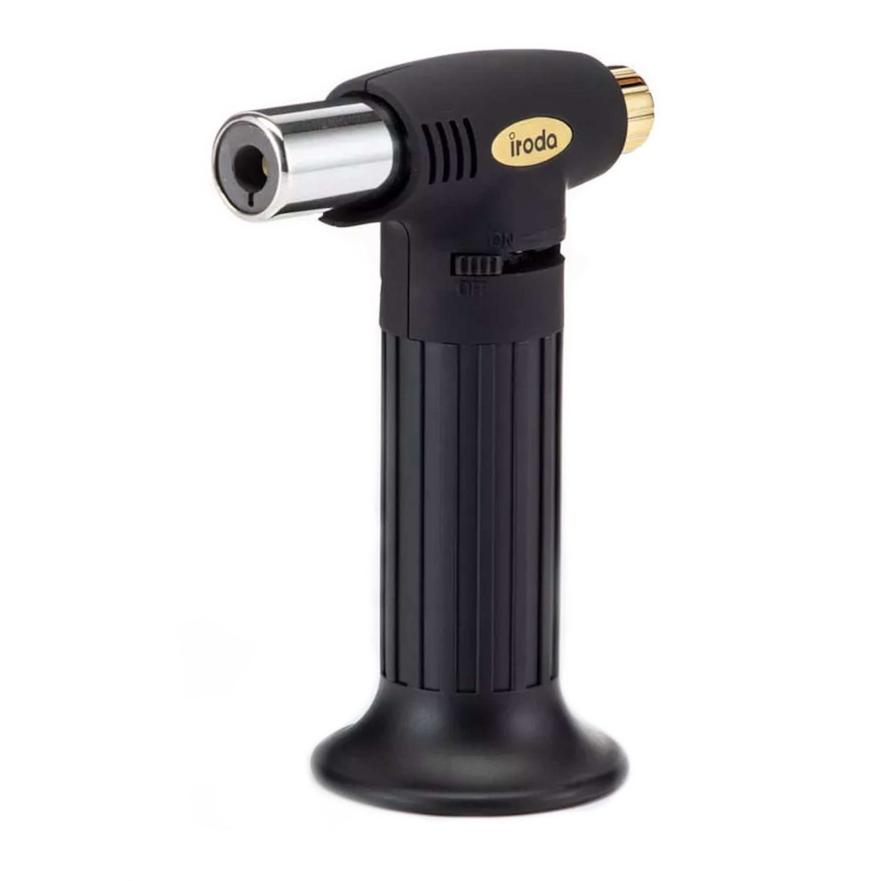 PT-200 Black "Luxury" Torch with Rubberized handle for a better and softer feel.  Same PT-200 torch, same precision flame, same design!