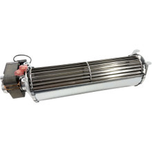 Rear view of FK12 blower, ball bearing motor