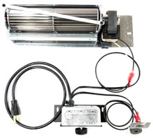 Top view of FK24 blower kit