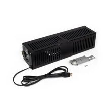 Pacific Energy WODC.BLOW fan kit rear view with accessories