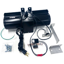 Top view of FK26 fan kit for Vermont Castings stoves