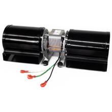 Angle view of blower front