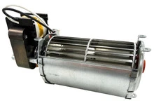 Rear view of blower, ball bearing motor