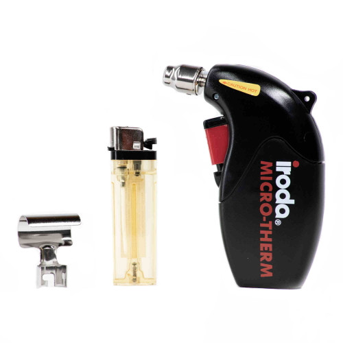 MJ-600 with refillable RC-30 lighter and included heat shrink tubing extension. MJ-600 with refillable RC-30 lighter and included heat shrink tubing extension.