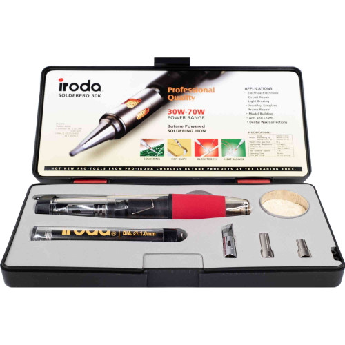 SP-50 Kit comes in two different colors, and is Iroda's Best Selling tool!