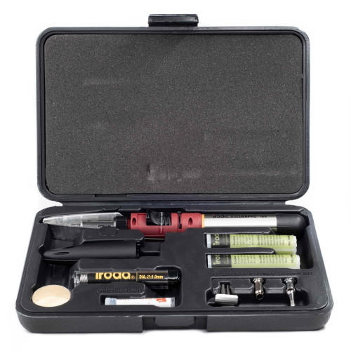 Iroda SolderPro 120K Gas-Lötkolben-Set, 30–125 W