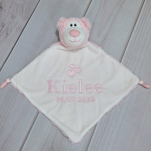 Pink Bear Comforter