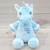 Blue Unicorn Plush