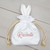 White Satin Easter Sack