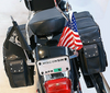 RIVCO License Plate Double Flag Holder | FH100 | Lamonster Garage
(Flags sold Separately)