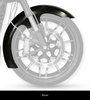 Tire Hugger Front Fenders for Indian Challenger and Pursuit (KW-1402-0415) | Lamonster Garage
Hugger Front Fender - Slicer