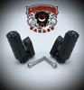 Lamonster Stock Caps Third Peg / Trident LRG Flip-up Pegs- All F3 Models (LG-1060-7573-7561) - Lamonster Garage