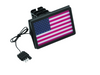 KURYAKYN - Freedom Flag LED Hitch Cover Black (KUR-2893) - Lamonster Garage