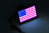 KURYAKYN - Freedom Flag LED Hitch Cover Black (KUR-2893) - Lamonster Garage