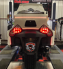 Can-Am Spyder RT BRT Rear Lighting Kit, 4 Sections, BRAKE/RUN/TURN with BRAKE STROBE Function(FITS ALL RT MODELS) Plug -N- Play. (SPY-184) - Lamonster Garage
