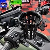 Ciro GEN 2 BIG ASS Drink Holder With Mirror Mount | CR-55009-50120 | Lamonster Garage