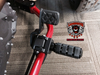 Can-Am Spyder F3 peg adapter kit with Kuryakyn Trident Large Black pegs | LG-1026-7561 | Lamonster Garage
Shown as driver peg