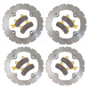 Can Am Maverick X3 2017-2026 Ridge Rider Rotor and Pad Kit (Ceramic Pad & Rotor Set) (LGA-CS40001) - Lamonster Garage