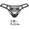 RAVEK Polaris RZR XP 2024+ Front Bumper with Plug & Play LED Lighting - Black / White (64-317BKL) - Lamonster Garage