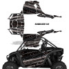 AMR Racing Graphics - 2024-2025 Polaris RZR 1000 XP 2 Door Graphic Wrap Kit - Lamonster Garage