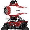 AMR Racing Graphics - 2024-2025 Polaris RZR 1000 XP 2 Door Graphic Wrap Kit - Lamonster Garage