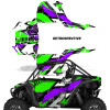 AMR Racing Graphics - 2024-2025 Polaris RZR 1000 XP 2 Door Graphic Wrap Kit - Lamonster Garage