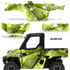 AMR Racing Graphics - 2018-2024 Polaris Ranger 1000 XP Graphic Wrap Kit  - Lamonster Garage
QUANTUM LIME GREEN