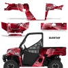 AMR Racing Graphics - 2018-2024 Polaris Ranger 1000 XP Graphic Wrap Kit  - Lamonster Garage
QUANTUM HEAVY RED