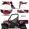 AMR Racing Graphics - 2018-2024 Polaris Ranger 1000 XP Graphic Wrap Kit  - Lamonster Garage
QUANTUM LESS RED