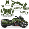 AMR Racing Graphics - 2016 - 2026 Can Am F3-T Spyder Graphic Kit - Lamonster Garage
SPECIAL FORCES (GREEN)