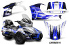 AMR Racing Graphics - 2014 - 2019 Can Am BRP (RT / RTS / RT-LTD) Spyder Graphic Kit with Trim Kit - Lamonster Garage
CARBON X (BLUE)