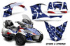 AMR Racing Graphics - 2014 - 2019 Can Am Spyder Graphic Kit Can Am BRP (RT / RTS / RT-LTD) Spyder Graphic Kit  - Lamonster Garage
STARS AND STRIPES
