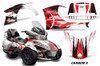 AMR Racing Graphics - 2014 - 2019 Can Am Spyder Graphic Kit Can Am BRP (RT / RTS / RT-LTD) Spyder Graphic Kit  - Lamonster Garage
CARBON X (RED)