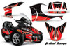 AMR Racing Graphics - 2010 - 2013 Can Am BRP (RT / RTS / RT-LTD) Spyder Graphic Kit with Trim Kit - Lamonster Garage
TRIBAL FLAMES (RED)