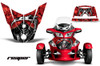 AMR Racing Graphics - 2010 - 2019 Can Am BRP (RT / RTS / RT-LTD) Spyder Hood Graphic Kit - Lamonster Garage
REAPER (RED)