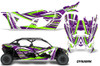 AMR Racing Graphics - 2016 - 2026 Can Am Maverick X3/X DS/ X RS 4 Door UTV Graphic Wrap FULL Kit  - Lamonster Garage
DYNAMIK (GREEN / PURPLE)