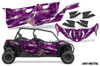 AMR Racing Graphics - 2019 - 2025 Can-Am BRP Maverick Sport MAX 4 Door UTV Graphic Kit - Lamonster Garage
BIO METAL (PURPLE)
