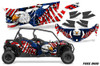 AMR Racing Graphics - 2019 - 2025 Can-Am BRP Maverick Sport MAX 4 Door UTV Graphic Kit - Lamonster Garage
FREE BIRD