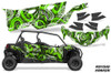 AMR Racing Graphics - 2019 - 2025 Can-Am BRP Maverick Sport MAX 4 Door UTV Graphic Kit - Lamonster Garage
PSYCHO KRAKEN (GREEN)