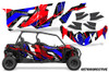 AMR Racing Graphics - 2019 - 2025 Can-Am BRP Maverick Sport MAX 4 Door UTV Graphic Kit - Lamonster Garage
RETROSPECTIVE (RED / BLUE)