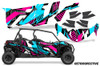 AMR Racing Graphics - 2019 - 2025 Can-Am BRP Maverick Sport MAX 4 Door UTV Graphic Kit - Lamonster Garage
RETROSPECTIVE (TEAL / PINK)