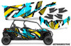 AMR Racing Graphics - 2019 - 2025 Can-Am BRP Maverick Sport MAX 4 Door UTV Graphic Kit - Lamonster Garage
RETROSPECTIVE (TEAL / YELLOW)